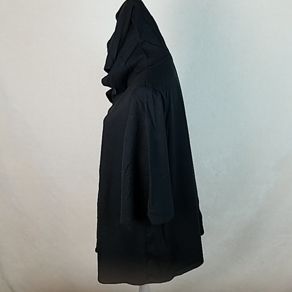 Bell sleeve hooded sweatshirt - Picture 3 of 6